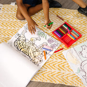 Coloring Pad 3-Pack: Animals, Vehicles, Multi-Theme S5