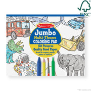 Coloring Pad 3-Pack: Animals, Vehicles, Multi-Theme S5