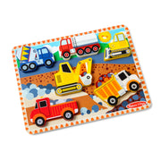 Construction Chunky Puzzle - 6 Pieces B6