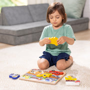 Construction Chunky Puzzle - 6 Pieces B6