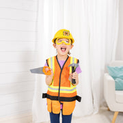 Construction Worker Costume Role Play Set R1