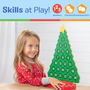 Countdown to Christmas Wooden Religious Advent Calendar V9