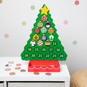 Countdown to Christmas Wooden Religious Advent Calendar V9