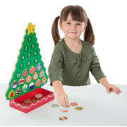 Countdown to Christmas Wooden Seasonal Calendar M4