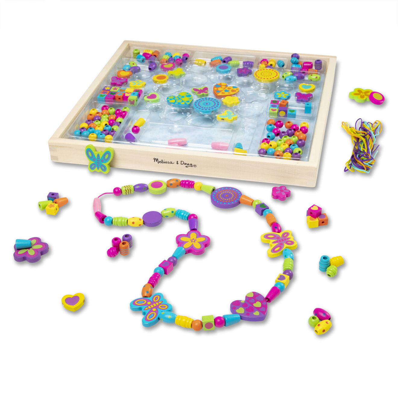 Created by Me! Bead Bouquet Wooden Bead Kit U6