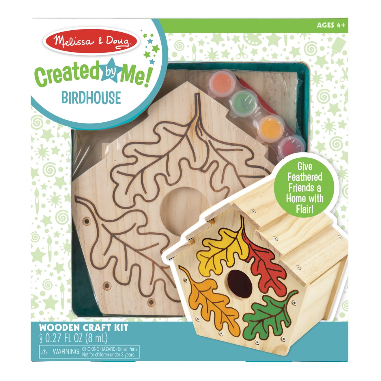 Created by Me! Birdhouse Wooden Craft Kit U1
