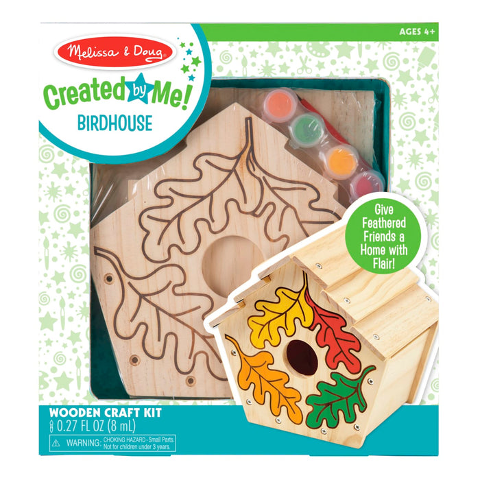 Created by Me! Birdhouse Wooden Craft Kit U1