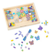 Created by Me! Butterfly Beads Wooden Bead Kit C4