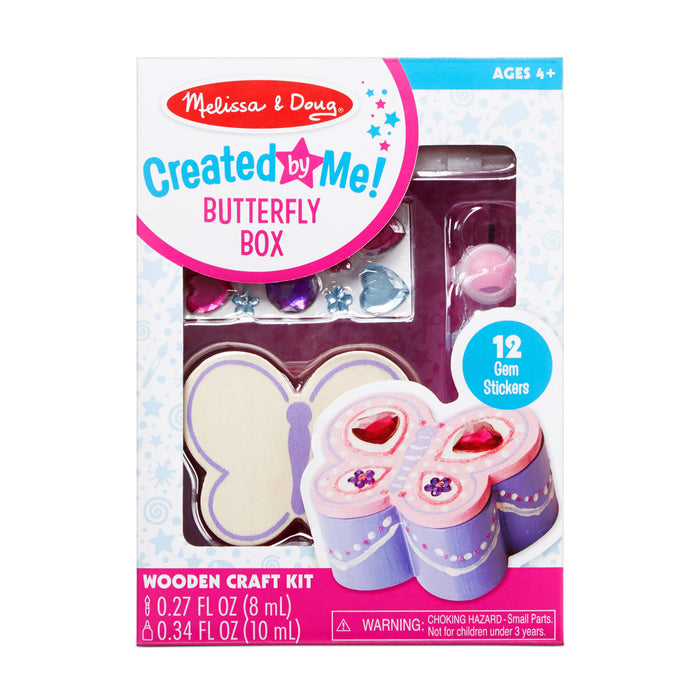 Created by Me! Butterfly Box Wooden Craft Kit S8