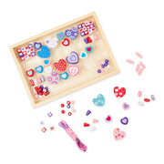 Created by Me! Heart Beads Wooden Bead Kit Y8