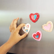 Created by Me! Heart Magnets Wooden Craft Kit G5