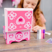 Created by Me! Jewelry Box Wooden Craft Kit T9