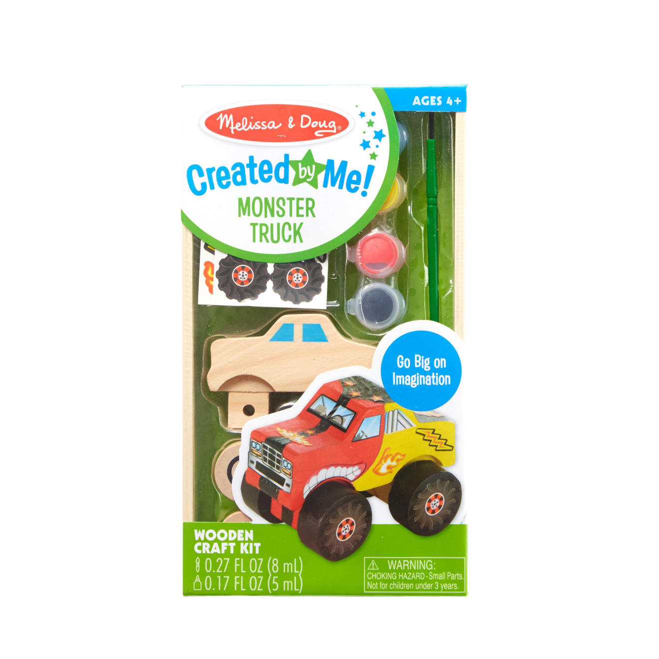 Created by Me! Monster Truck Wooden Craft Kit D1
