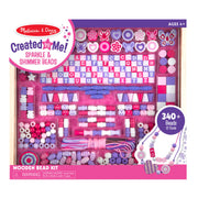 Created by Me! Sparkle & Shimmer Beads Wooden Bead Kit G3