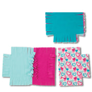 Created by Me!™ Heart Fleece Blanket No-Sew Craft Kit H5
