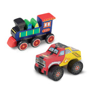 Created by Me!™ Vehicles Craft Kit 2-Pack: Monster Truck, Train A7