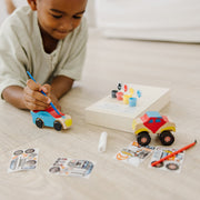 Created By Me!™ Vehicles Craft Kit 2-Pack: Race Car & Monster Truck G4