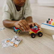 Created By Me!™ Vehicles Craft Kit 2-Pack: Race Car & Monster Truck G4