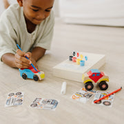 Created By Me!™ Vehicles Craft Kit 2-Pack: Race Car & Monster Truck G4