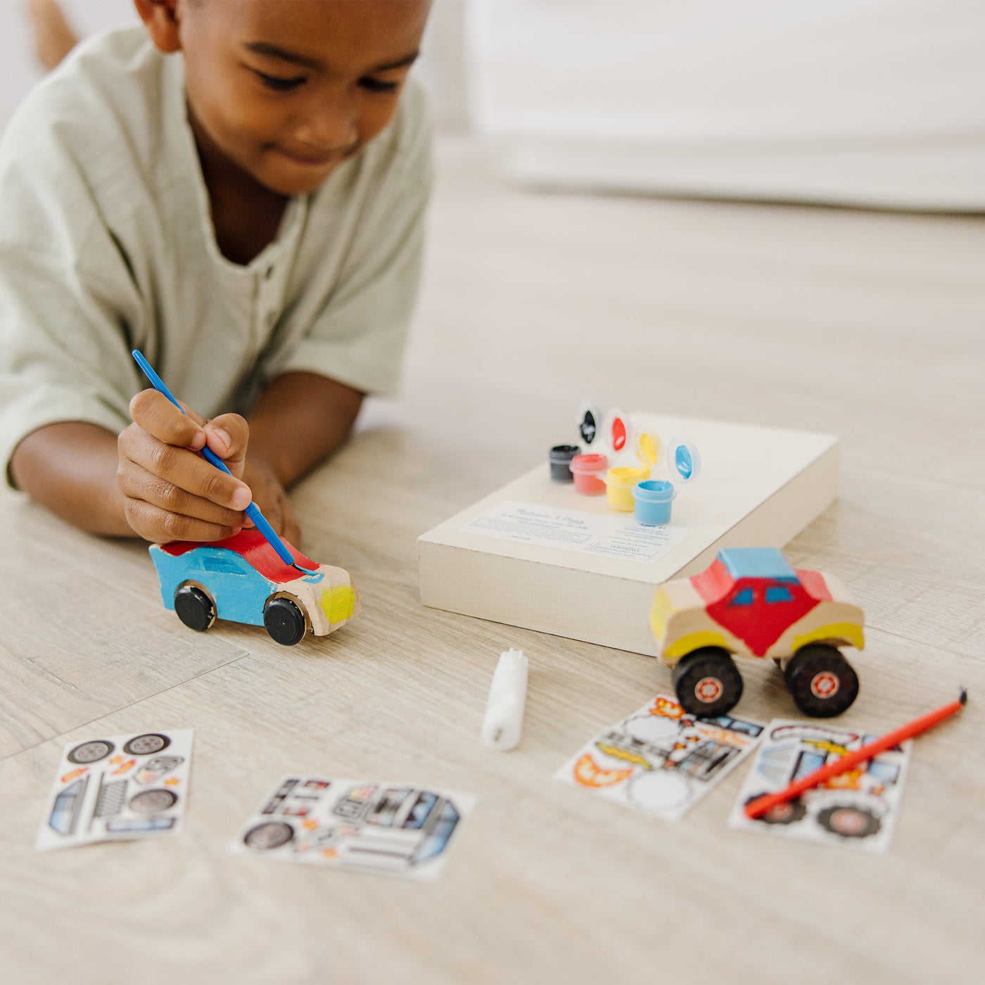 Created By Me!™ Vehicles Craft Kit 2-Pack: Race Car & Monster Truck M4