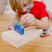 Created by Me! Train Wooden Craft Kit X5