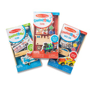 Createed by Me!™ Vehicle Craft Kit 3-Pack: Plane, Train, Race Car H4