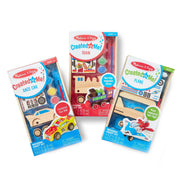 Createed by Me!™ Vehicle Craft Kit 3-Pack: Plane, Train, Race Car H4