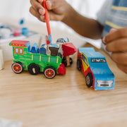 Createed by Me!™ Vehicle Craft Kit 3-Pack: Plane, Train, Race Car H4