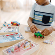 Createed by Me!™ Vehicle Craft Kit 3-Pack: Plane, Train, Race Car H4