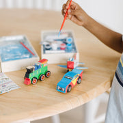 Createed by Me!™ Vehicle Craft Kit 3-Pack: Plane, Train, Race Car H4