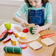 Cutting Food - Wooden Play Food I9