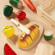 Cutting Food - Wooden Play Food I9