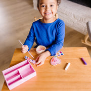 Decorate-Your-Own Wooden Heart Box H8