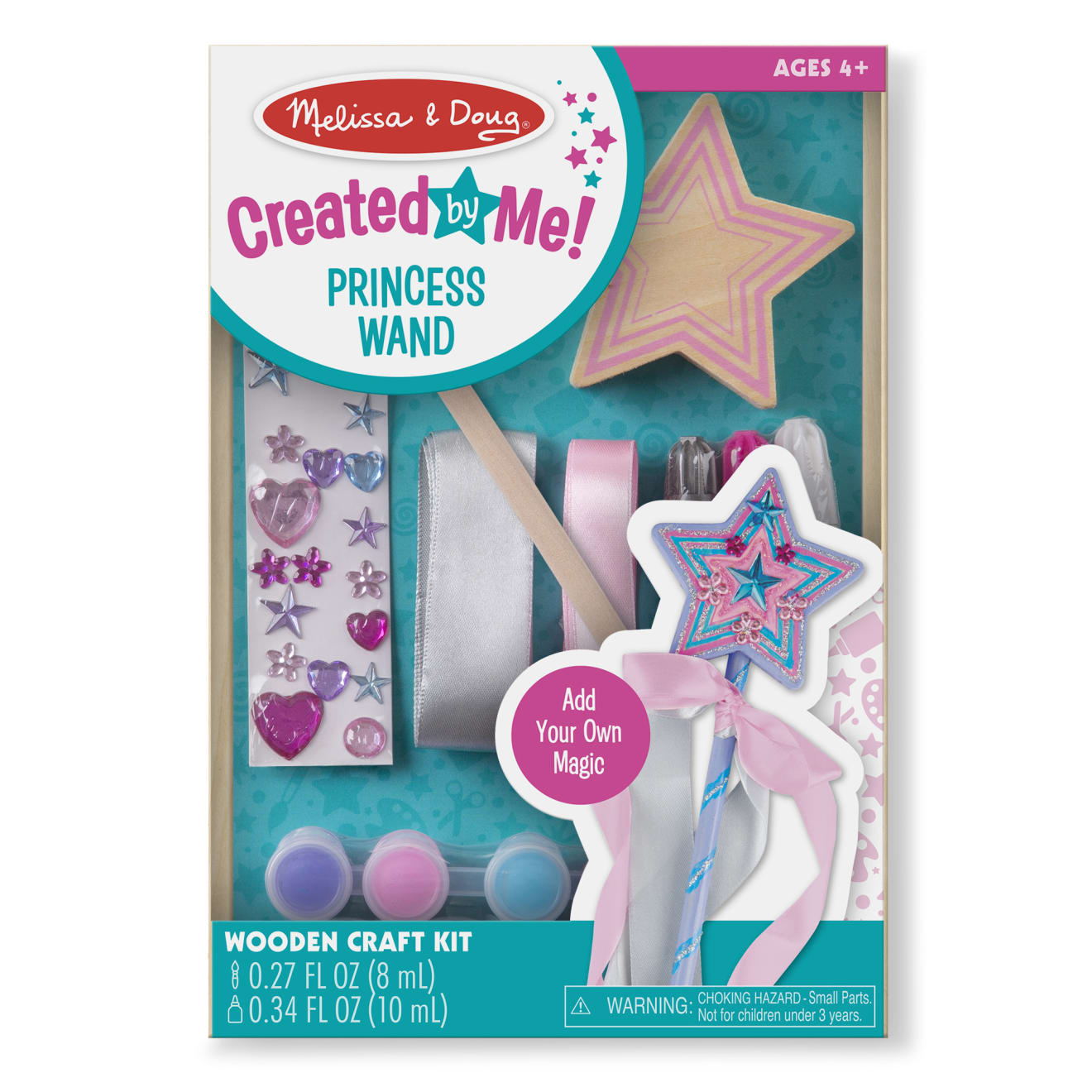 Decorate-Your-Own Wooden Princess Wand R9