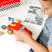 Decorate-Your-Own Wooden Race Car Q6