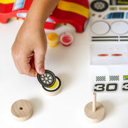 Decorate-Your-Own Wooden Race Car Q6
