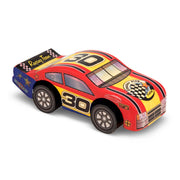 Decorate-Your-Own Wooden Race Car Z7