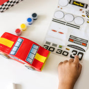 Decorate-Your-Own Wooden Race Car Z7