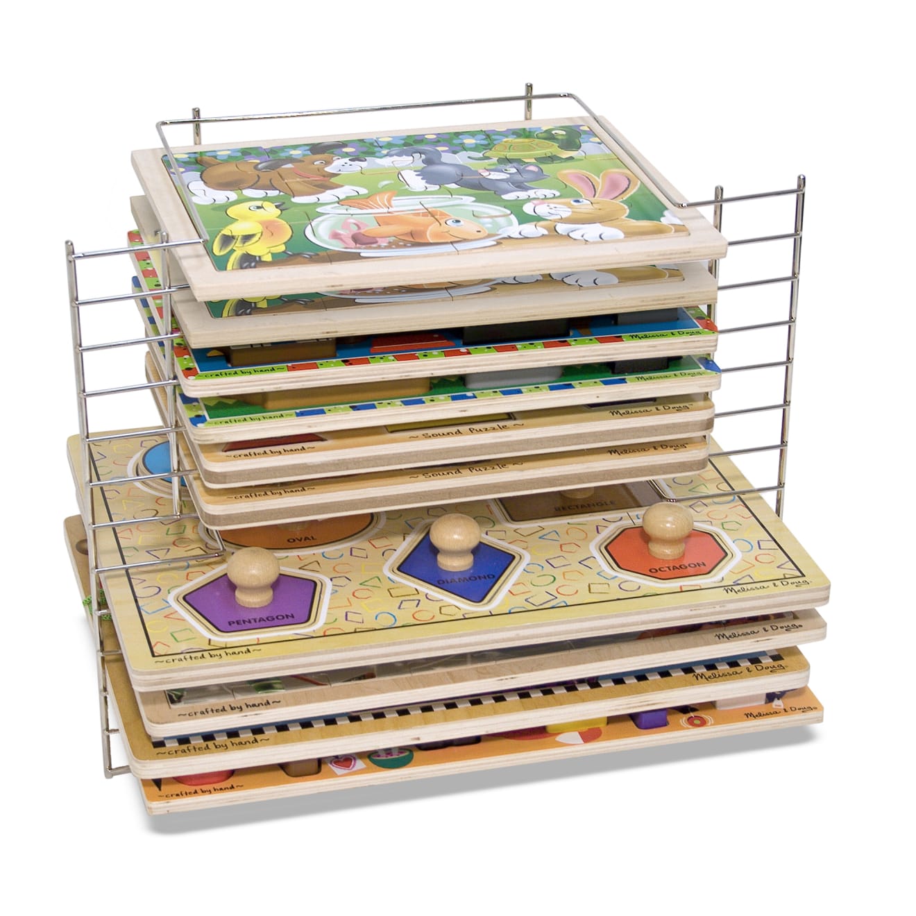 Deluxe Wire Puzzle Rack A3