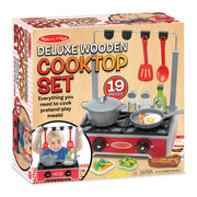 Deluxe Wooden Cooktop Set V1
