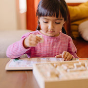 Deluxe Wooden Stamp Set - ABCs 123s I2
