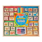 Deluxe Wooden Stamp Set - Animals Z9