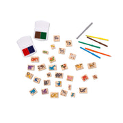 Deluxe Wooden Stamp Set - Animals Z9