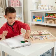 Deluxe Wooden Stamp Set - Animals Z9