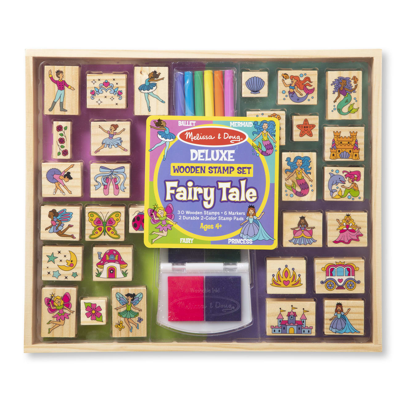 Deluxe Wooden Stamp Set - Fairy Tale D8