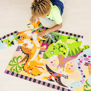 Dinosaur Dawn Floor Puzzle - 24 Pieces Q5