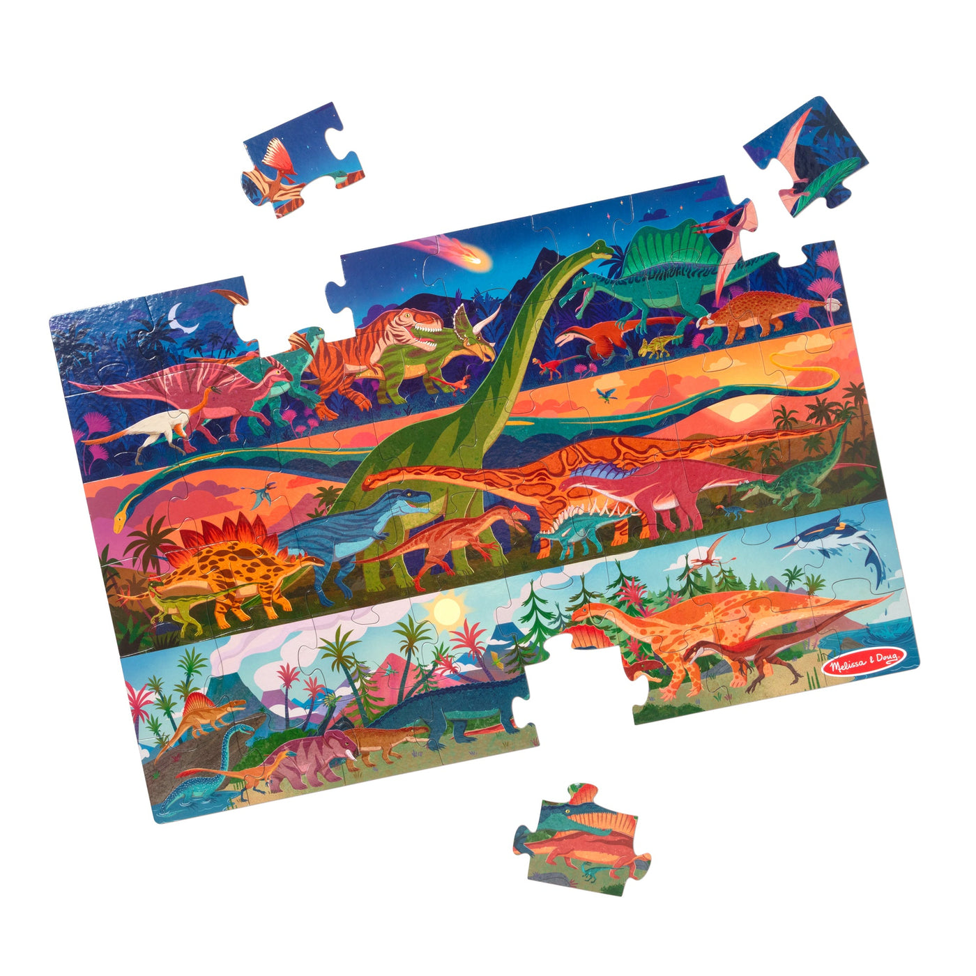 Dinosaur Floor Puzzle - 48 Pieces Q8