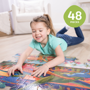Dinosaur Floor Puzzle - 48 Pieces Q8