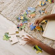 Dinosaur Wooden Jigsaw Puzzle - 24 Pieces B9