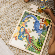 Dinosaur Wooden Jigsaw Puzzle - 24 Pieces B9